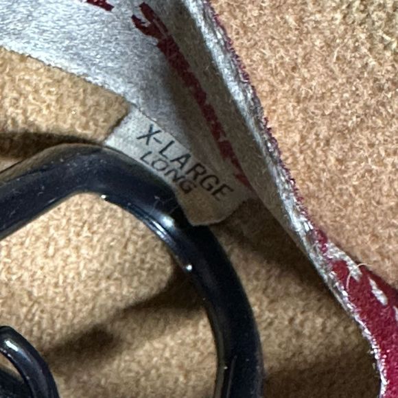 VTG The Sharper Image Leather Brown Jacket Size L Made in USA 70s - Picture 5 of 5